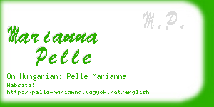 marianna pelle business card